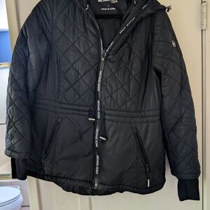 Michael Kors Black Quilted Jacket